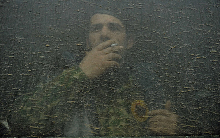 24 hours in pictures: former member of the Kosovo Liberation Army