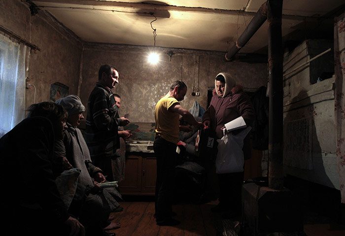russia elections: voting in western Russian village of Gryaz