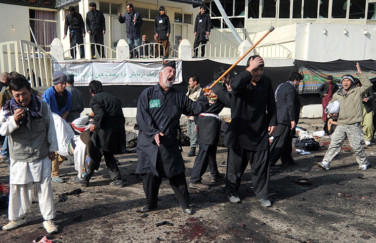 Kabul bombing: Shocked worshippers 