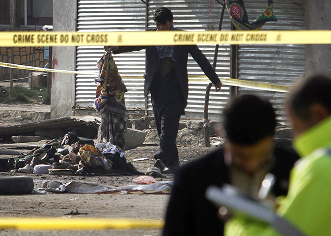Kabul bombing: police investigate