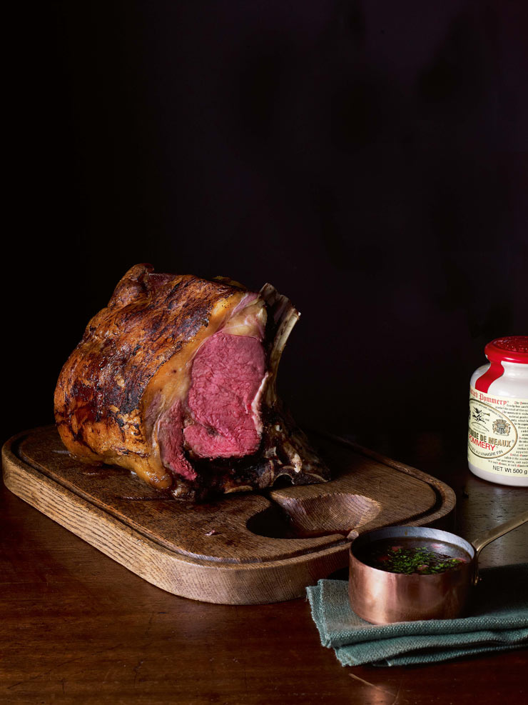 Heston Blumenthal's slow-roasted rib of beef with bone-marrow sauce ...