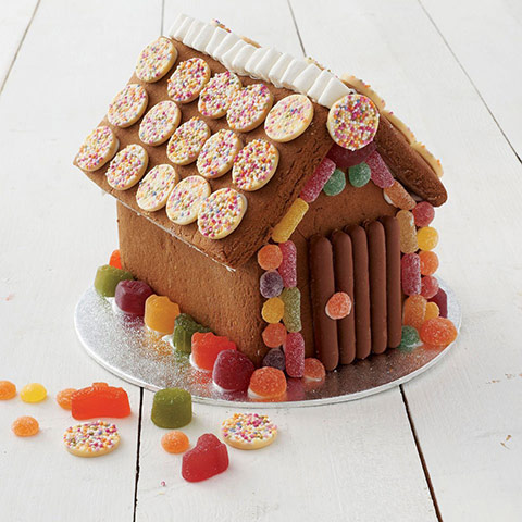 Christmas tree: Gingerbread house