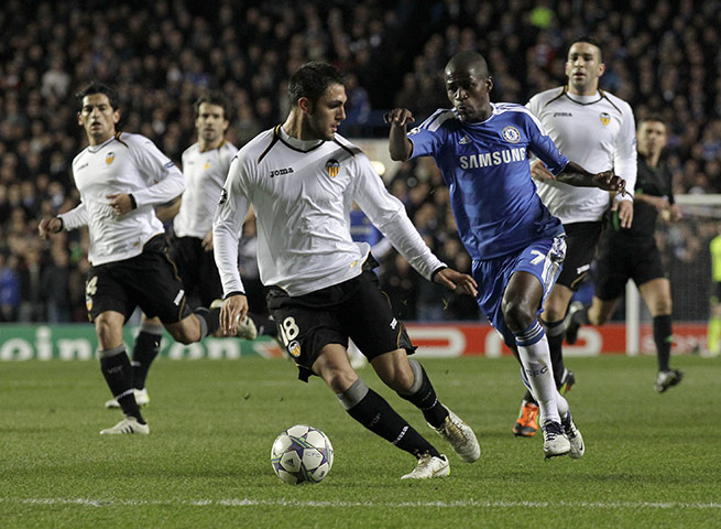 wednesday Champ League: Ramires scores against Valencia