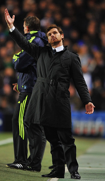 wednesday Champ League: Chelsea manager Andre Villas-Boas