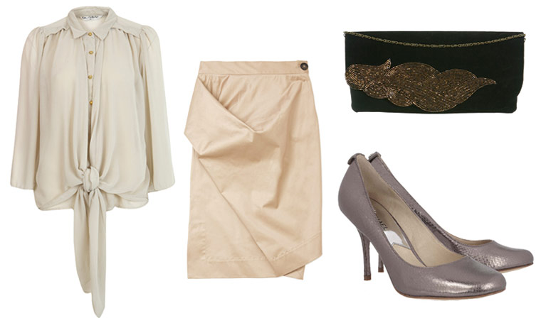 Key trends: Glam Forties: Blouse