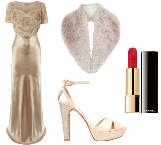 Key trends: Glam Forties: Dress