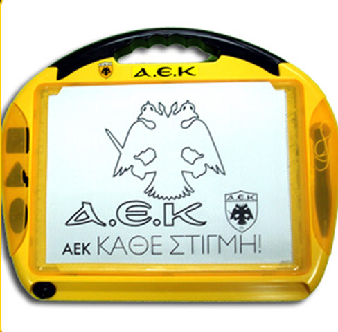 Footie Christmas gifts: AEK Athens Etch-a-sketch