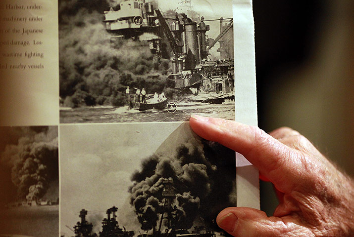 Pearl Harbour 70th: A memorial service is held to commemorate 70th anniversary of Pearl Harbour