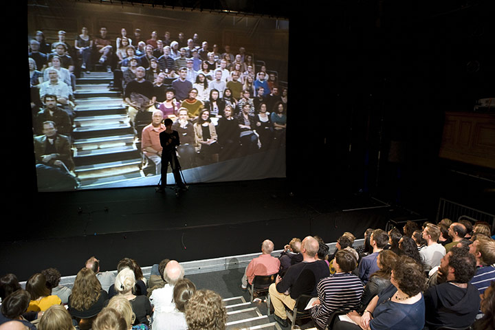 Seven Days on Stage: Audience at St Georges Church West at the Edinburgh Festival Fringe