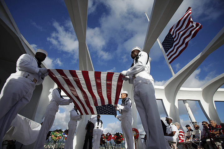24 hours in pictures: 0th anniversary of the attack on Pearl Harbor, Hawaii