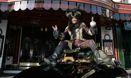 Hofftastic! David Hasselhoff as Captain Hook.