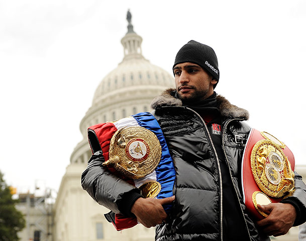 Amir Khan: Amir Khan Visits Historic Washington Landmarks