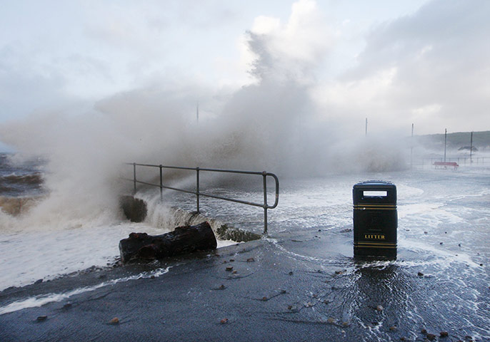 Gale Force Storms : Severe weather hits UK