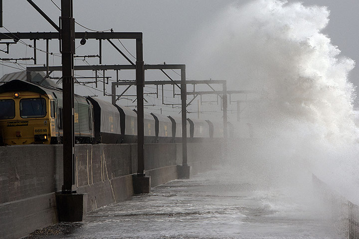 Gale Force Storms : Severe weather hits UK