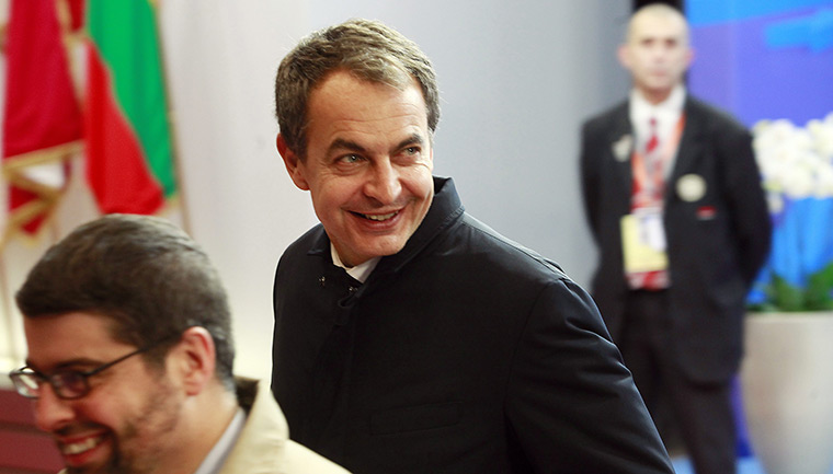 European Union Summit: Spanish prime minister Jose Luis Rodriguez Zapatero