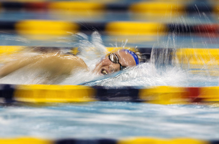 The week in sport: Camille Muffat at the U.S. Winter Nationals swim meet