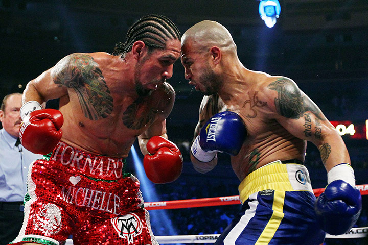 The week in sport: Miguel Cotto and Antonio Margarito slug it out toe to toe