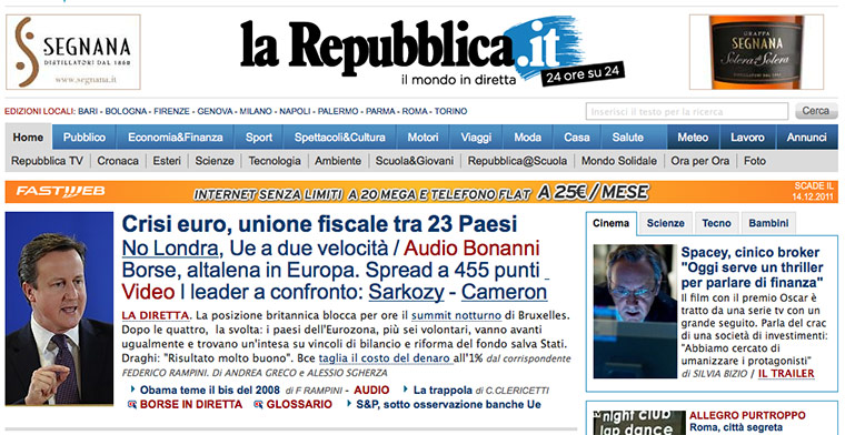 Euro Deal: La Repubblica