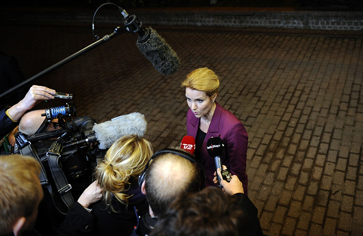 24 hours in pictures: Brussels, Belgium: Danish prime minister Helle Thorning-Schmidt