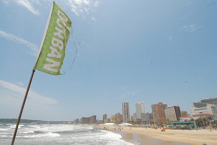 COP17 in Durban: Durban beach