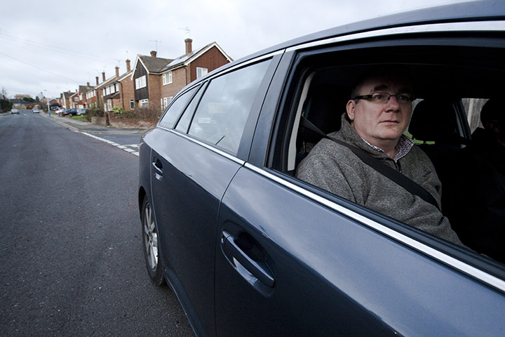 Benefit Fraud: Graham Smith during surveillance operation