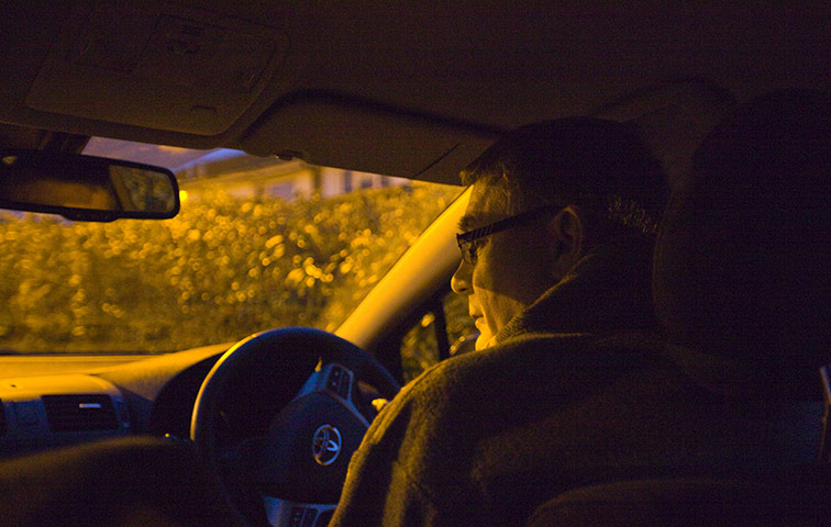 Benefit Fraud: Graham Smith during surveillance operation