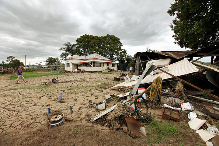 Grantham Flood Damage: People return to their homes in Grantham