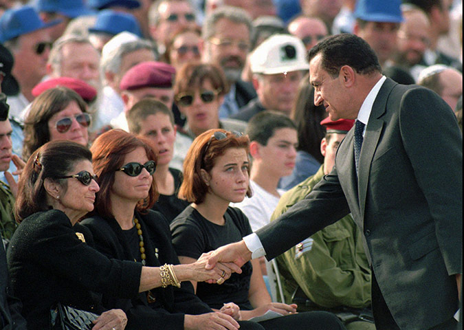 Mubarak life in pictures: Hosni Mubarak, life in pictures