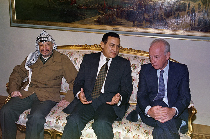 Mubarak life in pictures: Hosni Mubarak, life in pictures