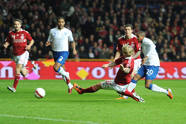 Denmark v England: Soccer - International Friendly - Denmark v England - Parken Stadion
