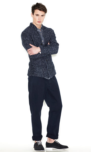 Line-up: Club Monaco: Bower sweater blazer