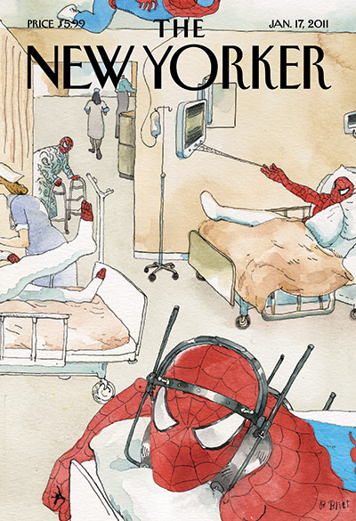 Spider Man : The New Yorker Spider-man cover