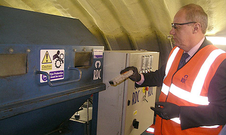 ID register shredded: Damian Green and shredding machine