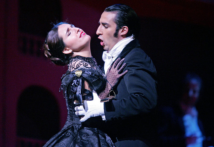 10 best: Love stories: Violetta and Alfredo