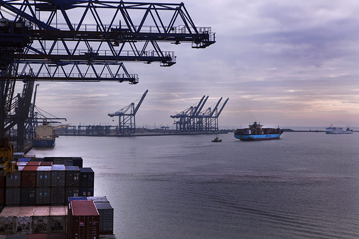 Week in Business: Felixstowe container port