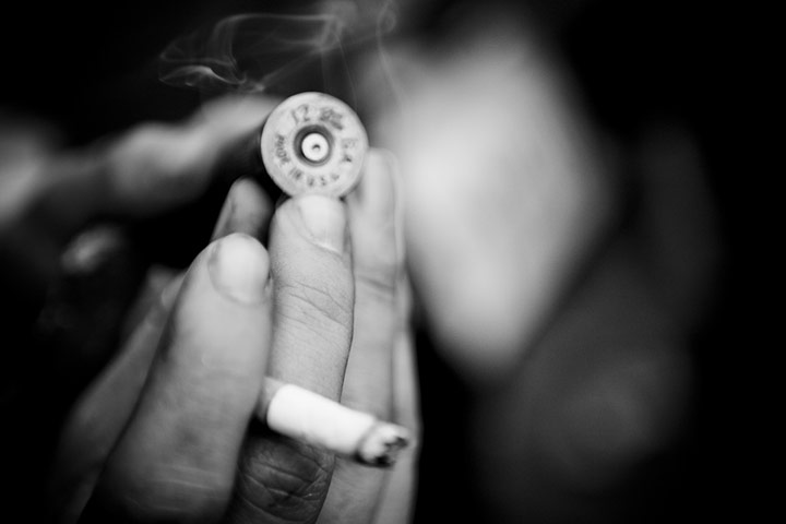 Hossam el-Hamalawy: Birdshots used on protesters