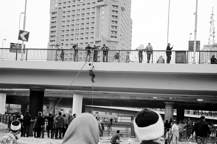 Hossam el-Hamalawy: Capturing the 6th of October Bridge