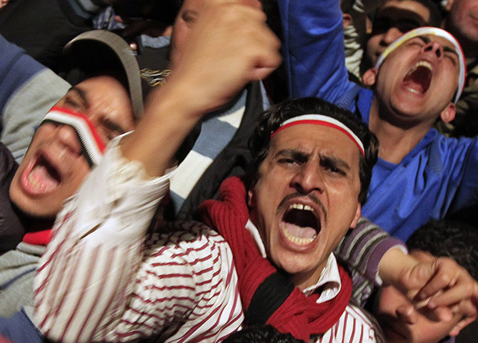 Egypt Day 17: Protesters in Tahrir Square