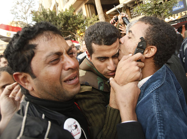 Egypt Day 17: Protesters in Tahrir Square