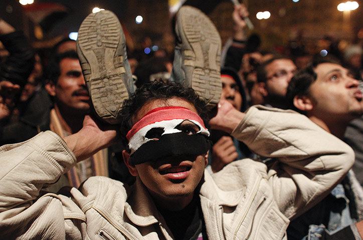 Egypt Day 17: Protesters in Tahrir Square