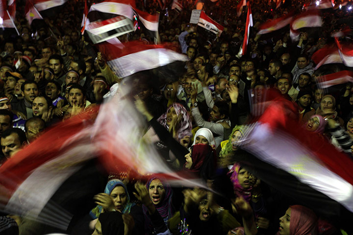 Egypt Day 17: Protesters in Tahrir Square