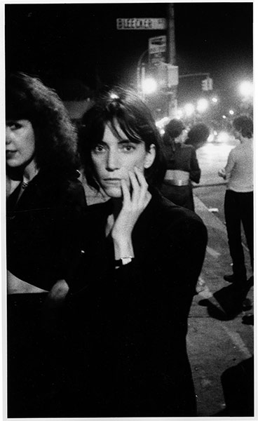 Women Who Rock: Patti Smith outside CBGB