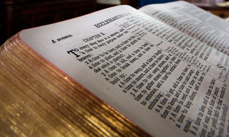 Bible on Why Swear On A Bible    Andrew Brown   Comment Is Free   Guardian Co