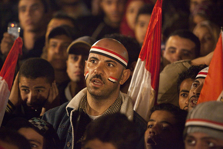 Sean Smith in Cairo: Anti Mubarak protesters react to the disappointing news he will stay