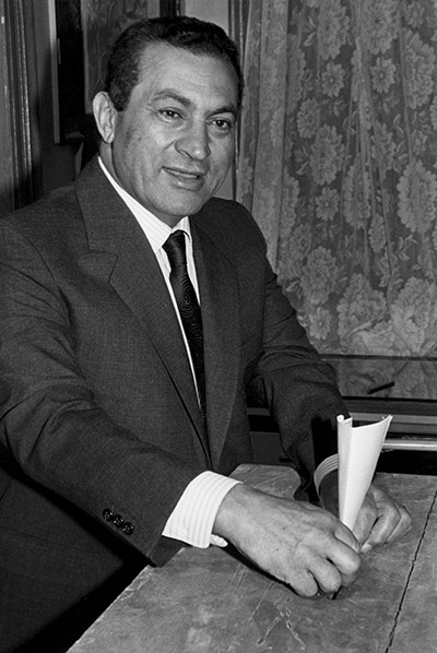 Mubarak Life and Times: President Mubarak: biography in pictures