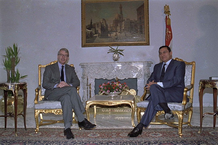 Mubarak Life and Times: President Mubarak: biography in pictures