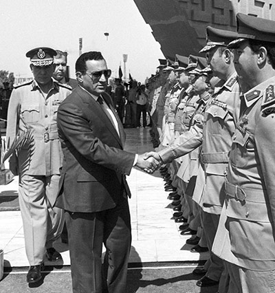Mubarak Life and Times: President Mubarak: biography in pictures