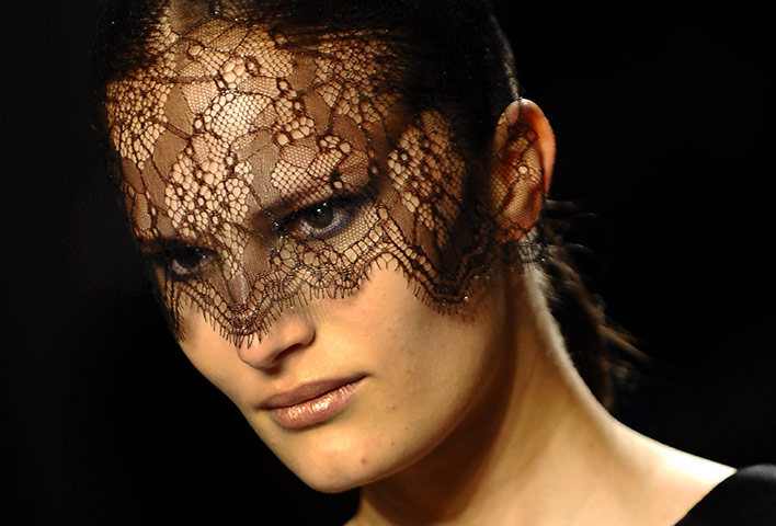 NY Fashion Week: Day 2 : A model wearing Jason Wu