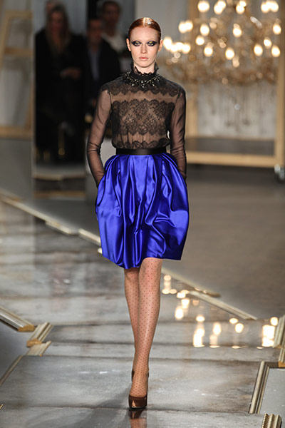 NY Fashion Week: Day 2 : A model wearing Jason Wu