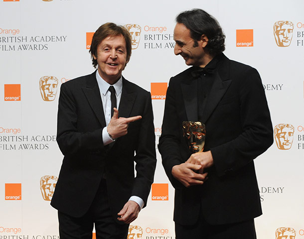 Bafta 2011: Winners : Baftas 2011 - Alexandre Despalt